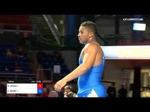 Video of 195 LBS Final Cole Urbas Pennsylvania VS Jonovan Smith California 