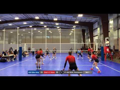 Video of Bree Schriever #40 SUVL tournament front row