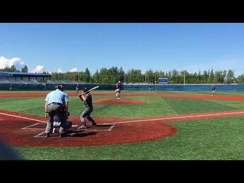 Video of First games of 2020 pitching  and running footage