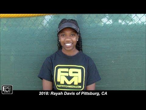 Video of 2018 Rayah Davis Slapper and Speedy Outfielder Softball Skills Video