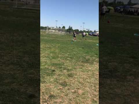 Video of Hanna left foot goal
