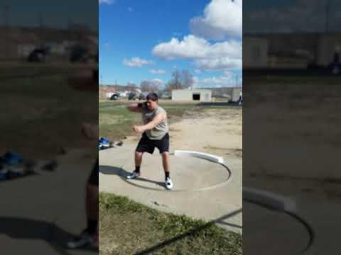 Video of Shotput practice