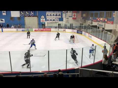 Video of Cam Bozeman Ice Dogs vs Helena Bighorns NA3HL