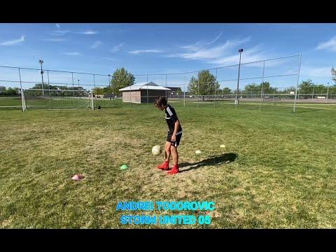 Video of Juggling and Volleying skills