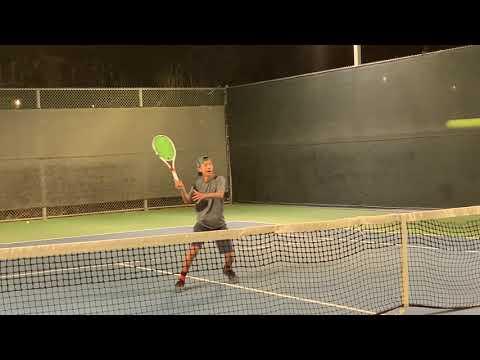 Video of Practice volleys