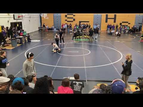 Video of Sullivan (gray) wins a 4th-round match at the 2023 LA City Section Championships