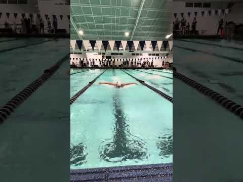 Video of C. Yeager - Personal Best 100 Fly (12/8/23)