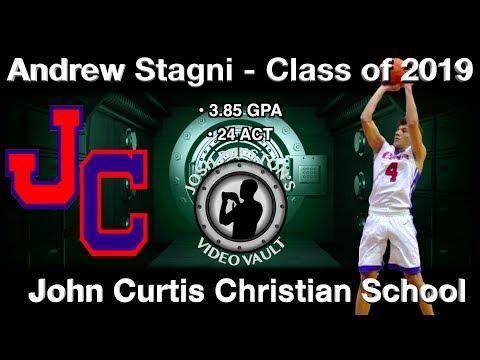 Video of Andrew Stagni (John Curtis 2019 G) 2018 Catholic League & Country Day Tournament