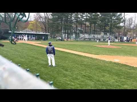 Video of Adam Gross Union Catholic closes the door and the bottom of the eighth to get the win 4/21/22