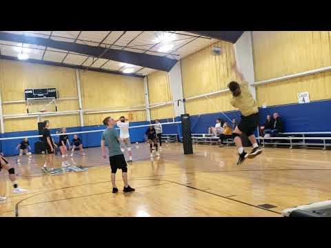 Video of Volleyball Serving #1