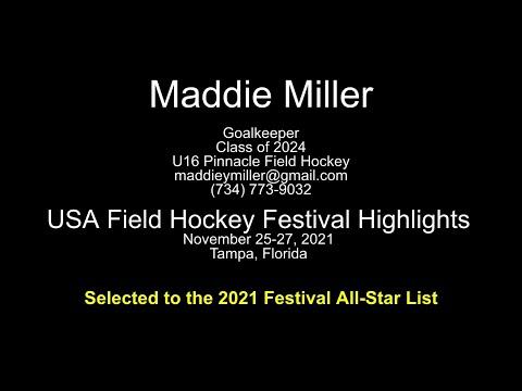 Video of Maddie Miller 2021 National Hockey Festival