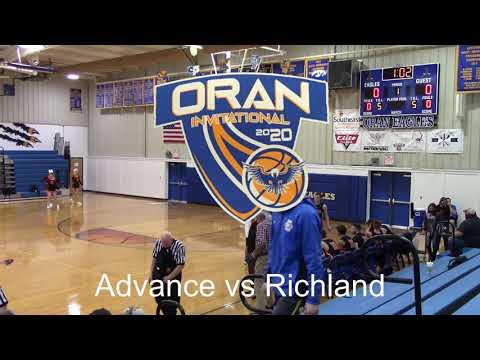 Video of Landon Dailey - #23 Black - Richland vs Advance - 12/4/20