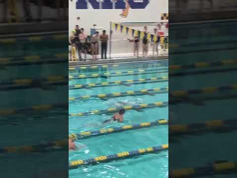 Video of Ellie Belke 100 Breast Dec 5 (black cap-2nd place)