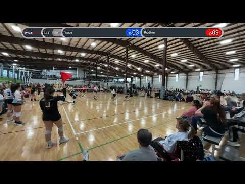 Video of Redline 18-1 vs. Wave 17-1 ( wave setter jersey number 8)