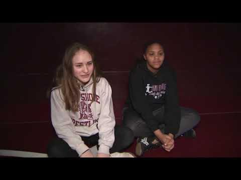 Video of NY's first all-girls wrestling team