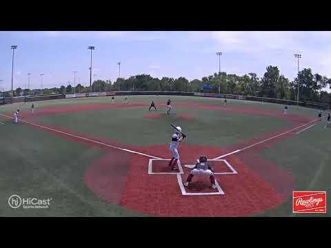 Video of Right side, 2 run line drive single 