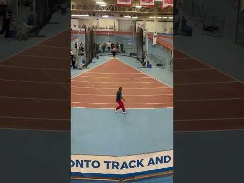 Video of U 16 Provincial Record 22.15m