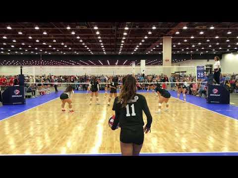 Video of 2018 GJNC 17Nationals vs. Excel (set 2）