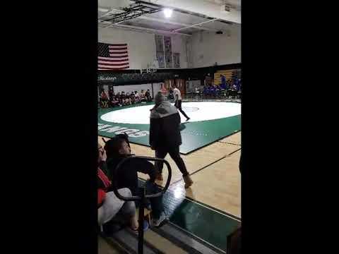 Video of courben session wrestling oak park