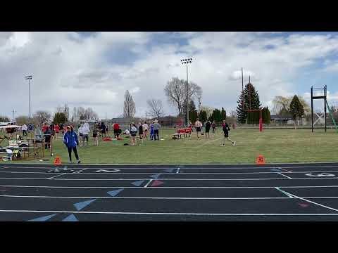 Video of 400 m PR @ Shelley Invite on April 23, 2021