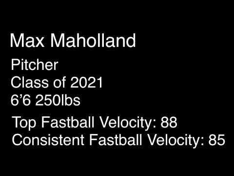 Video of Max Maholland | Class of 2021 Pitcher |