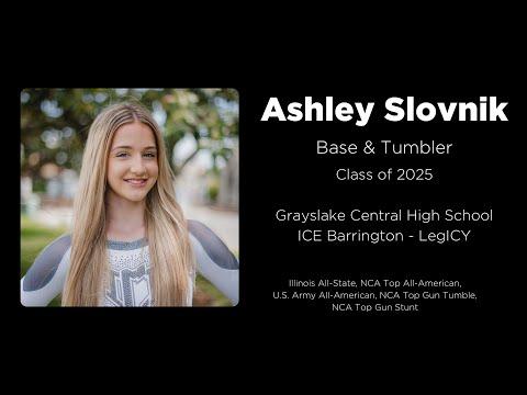 Video of Ashley Slovnik - Class of 2025 Base & Tumbler