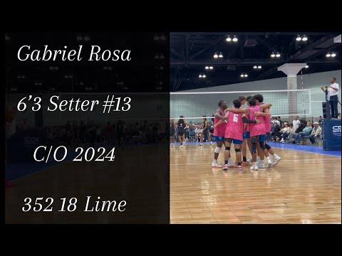 Video of 2024 Season U18 Open 6’3” Setter 352Elite