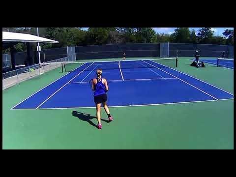 Video of tennis highlights