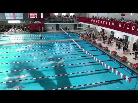 Video of 2022 OK White Conference (200 Free - 1:44.57)