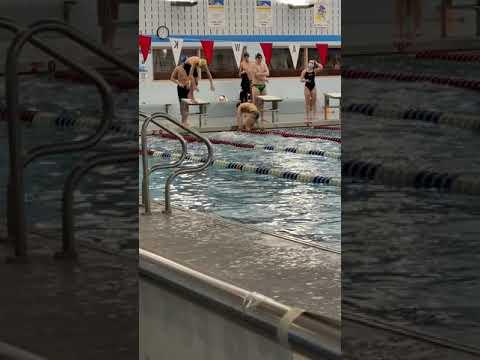 Video of Sean Tadiello- Medley Relay (breast)