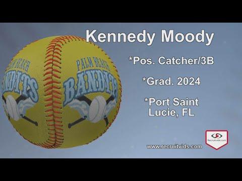 Video of 2024 Kennedy Moody Catcher/3B Softball