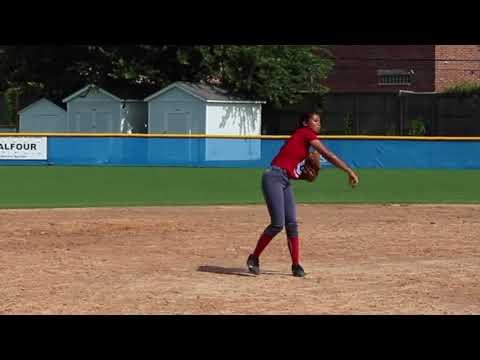 Video of Maya Estrera fielding 2018