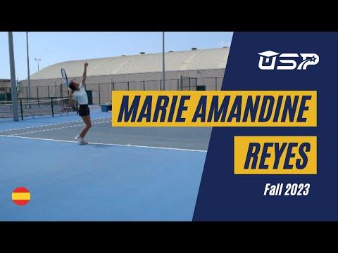 Video of Marie Amandine Reyes - Tennis Recruiting Video - Fall 2023