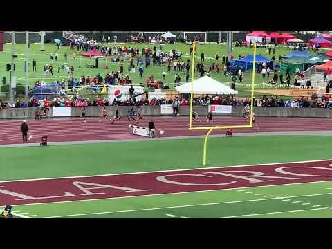 Video of 200m State Champ 2022