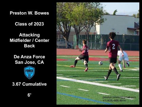 Video of Preston Bowes Defensive Highlight- Class of 2023- Sophomore Year