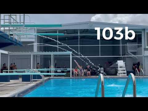 Video of Western conference dive meet