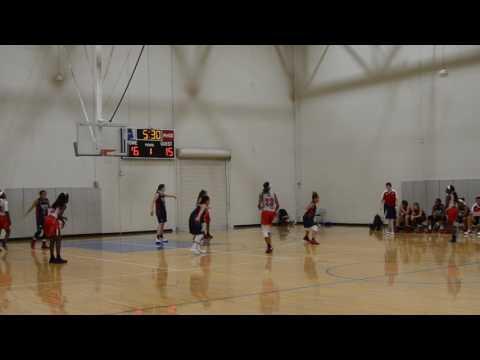 Video of Game Footage Adidas Uprising - Lady rebels 17u Gold