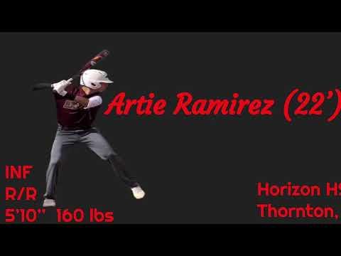 Video of Arthur Ramirez 2022 Recruitment Video