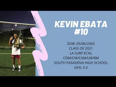 Video of Kevin Ebata Class of 2021