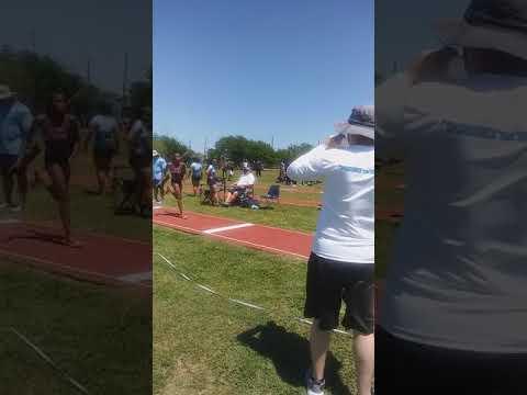 Video of District track meet triple jump champ