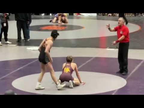 Video of Ryan McCarty 126lbs