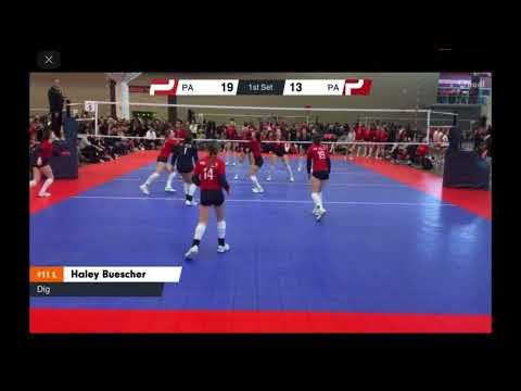 Video of Haley #11 Libero Nike North Coast Cup 2/2023