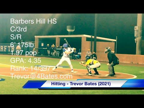 Video of Hitting - Trevor Bates (2021)