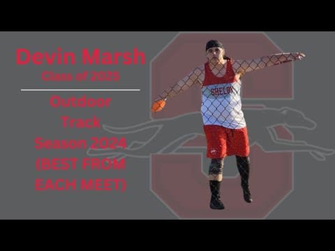 Video of Outdoor Season Recap 2024 (Junior Year)