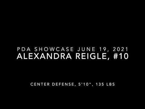 Video of Alex Reigle, #10 Highlights vs. PDA Blue June, 2021
