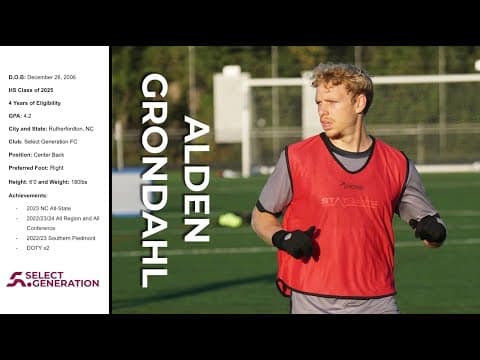 Video of Select Generation Highlights