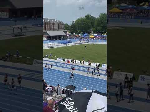 Video of 2021 Kentucky Class 1A State Championship 200 Meters