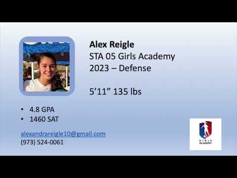 Video of Alex Reigle SUSA Showcase Highlights February 2022