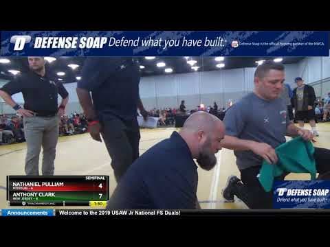 Video of Nathan Pulliam vs Anthony Clark Freestyle 6-2019