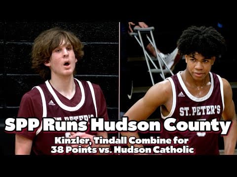 Video of Matthew Kinzler (SPP) Highlights vs . Hudson Catholic